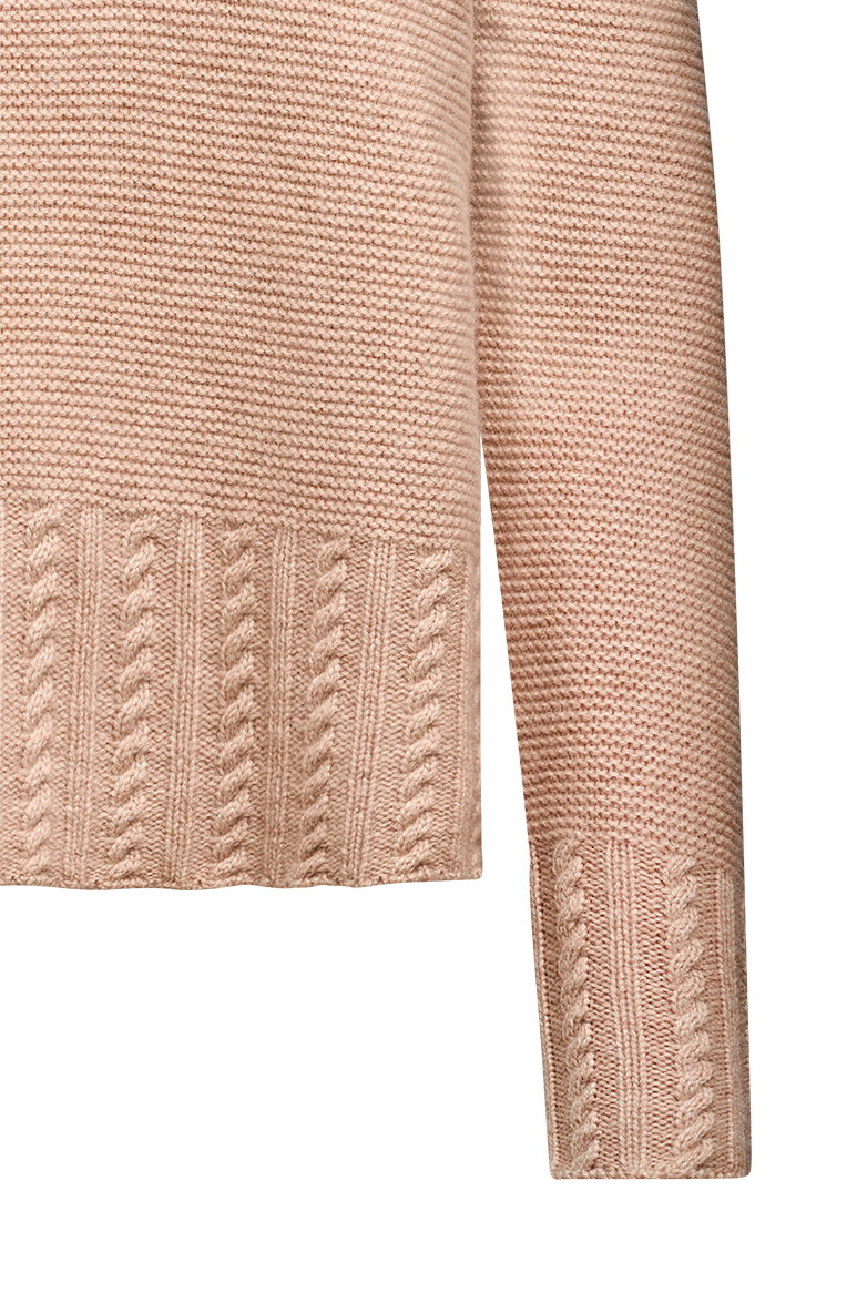 Knitted jumper in pure cashmere - Image 4