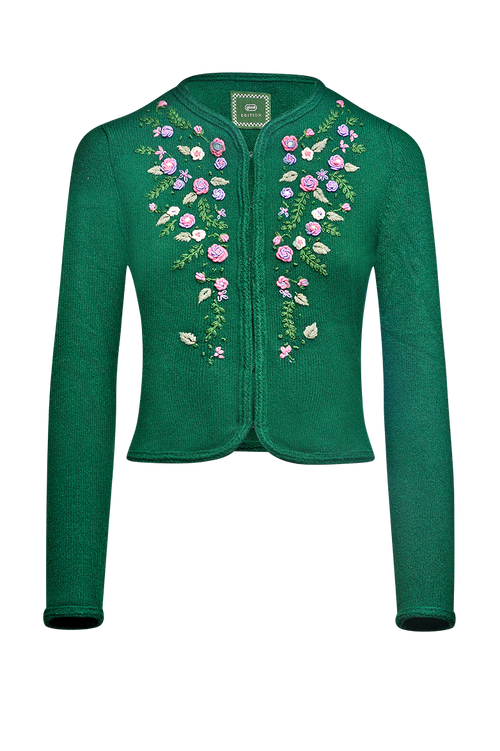 Strickjacke Edition mit Handstickerei