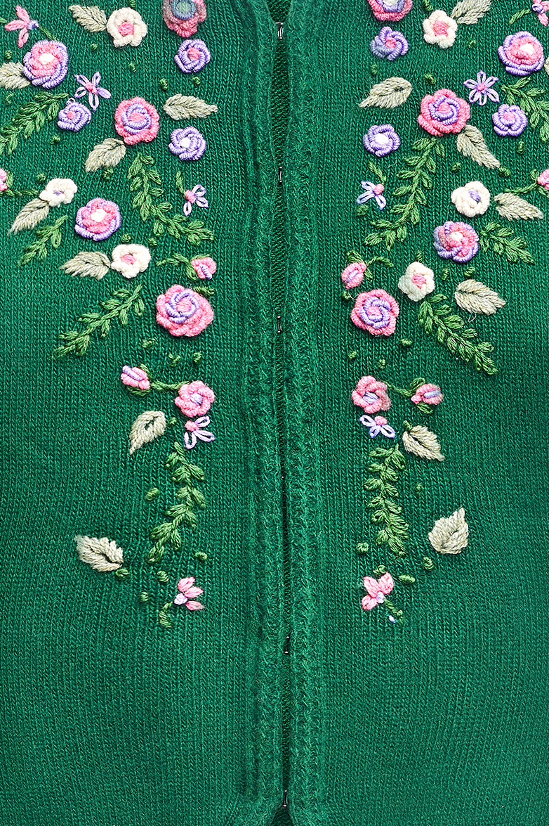 Strickjacke Edition mit Handstickerei - Bild 4