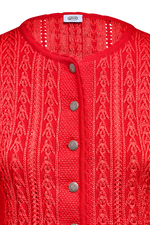 Jacke in plattiertem Strick - Miniatur 3