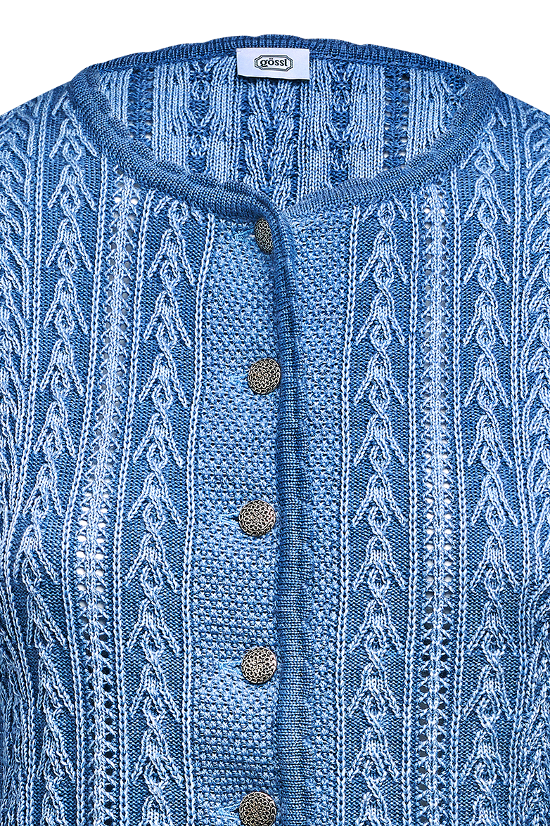Jacke in plattiertem Strick - Translation missing: de.products.product.media.image 9