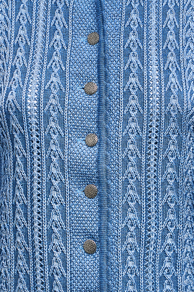 Jacke in plattiertem Strick - Bild 10