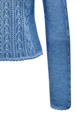 Jacke in plattiertem Strick - Miniatur 12