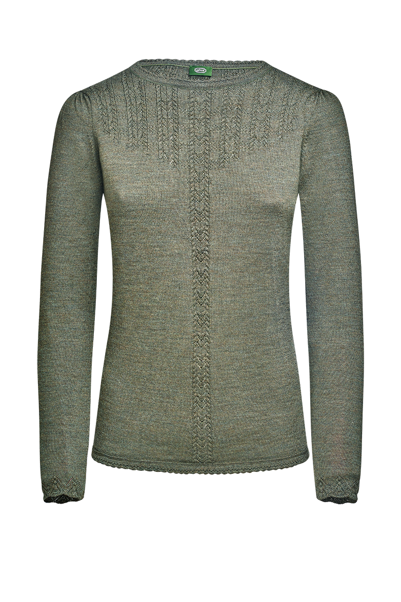 Strickpullover aus weicher Merinowolle - Translation missing: de.products.product.media.image 1