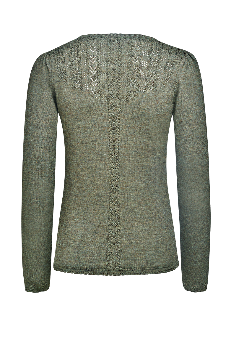 Strickpullover aus weicher Merinowolle - Translation missing: de.products.product.media.image 2