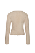 Strickjacke in Ajourmuster - Miniatur 2