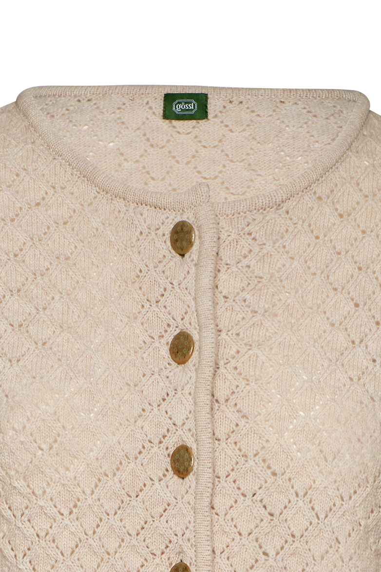 Strickjacke in Ajourmuster - Bild 3