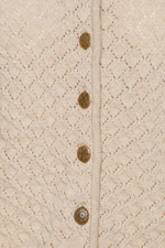 Strickjacke in Ajourmuster - Miniatur 4