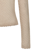 Strickjacke in Ajourmuster - Miniatur 6