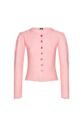 Strickjacke mit Puffärmel - Miniatur 1