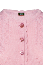 Strickjacke mit Puffärmel - Miniatur 4