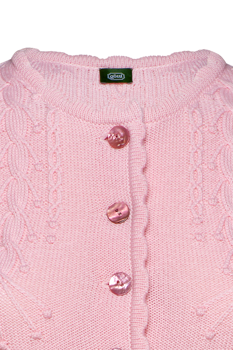 Strickjacke mit Puffärmel - Bild 4