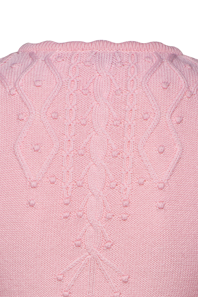 Strickjacke mit Puffärmel - Bild 6