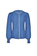 Strickjacke mit Glockenärmel - Miniatur 1