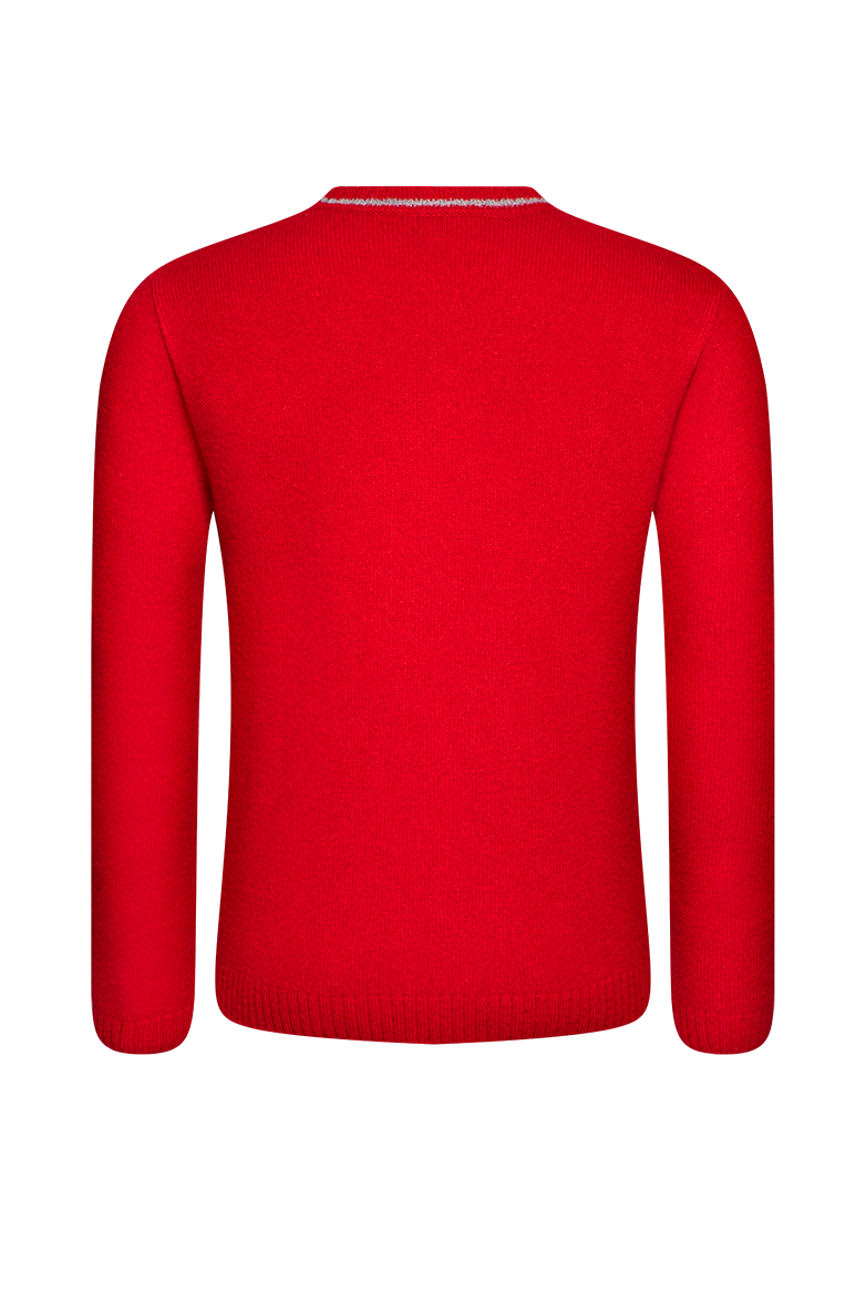 Strickpullover mit Doppeladler-Intarsie - Translation missing: de.products.product.media.image 2