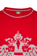 Strickpullover mit Doppeladler-Intarsie - Miniatur 3