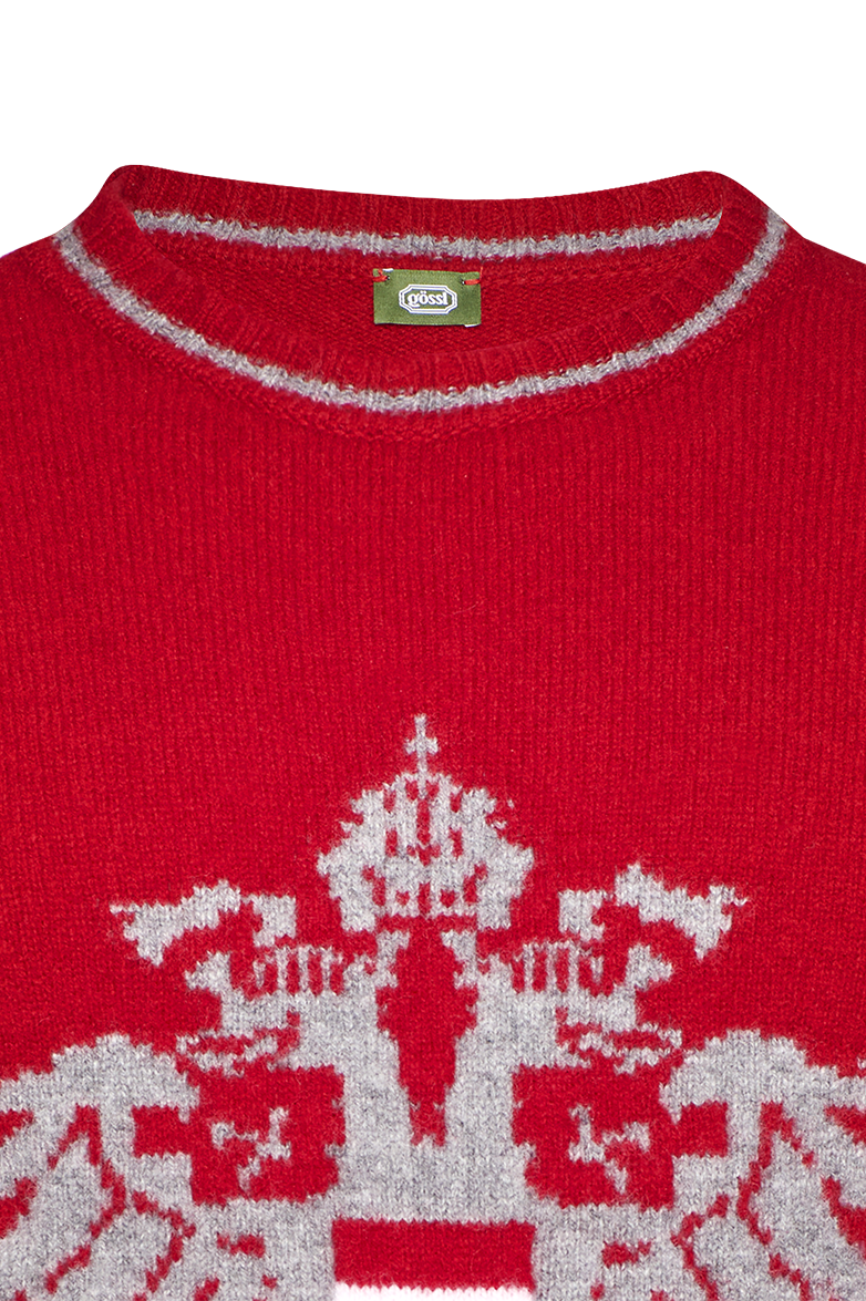 Strickpullover mit Doppeladler-Intarsie - Translation missing: de.products.product.media.image 3