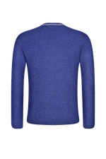 Strickpullover mit Doppeladler-Intarsie - Miniatur 8