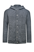 Strickjacke mit Kapuze - Miniatur 1