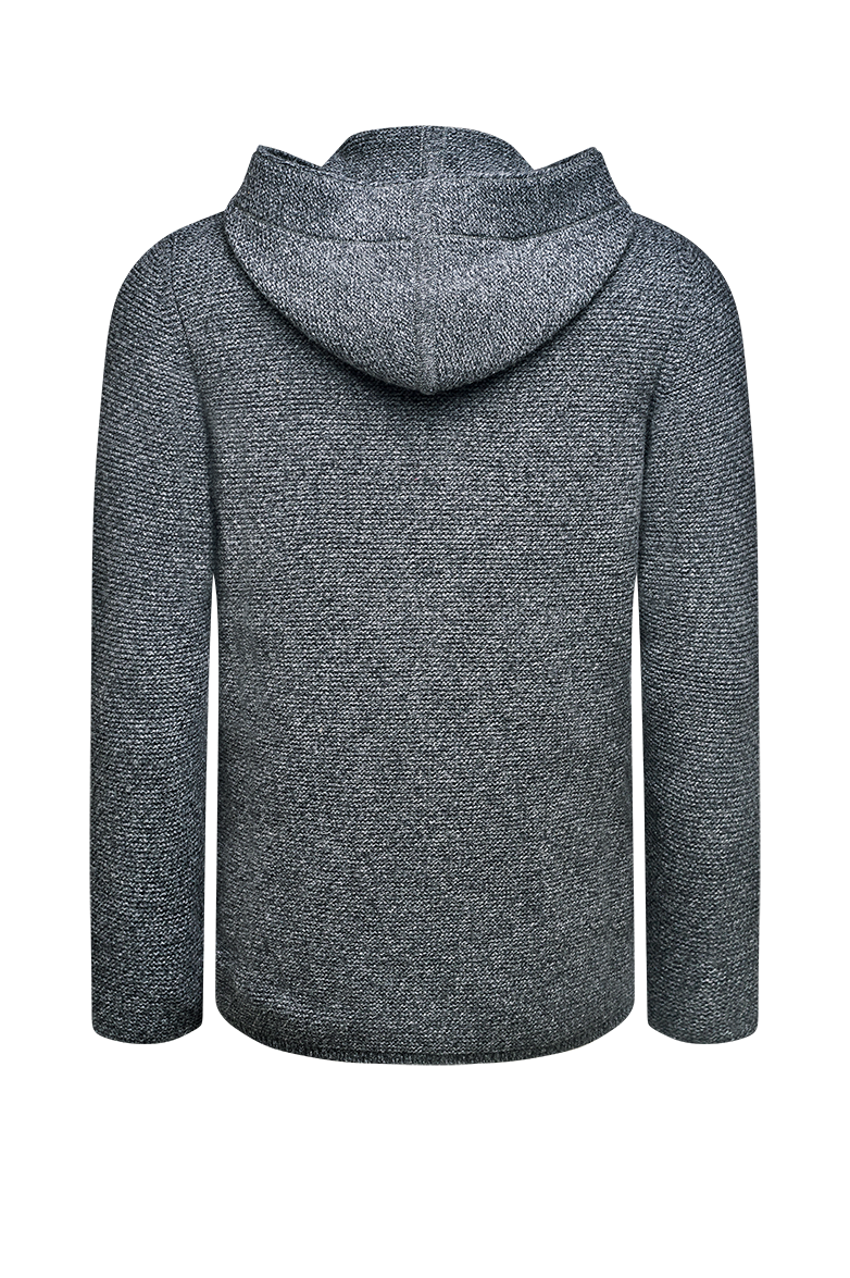 Strickjacke mit Kapuze - Bild 2