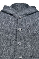 Strickjacke mit Kapuze - Miniatur 3
