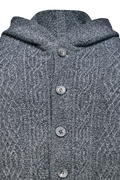 Strickjacke mit Kapuze - Miniatur 3