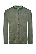 Strickjacke mit Lodenpatches - Miniatur 1