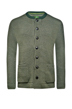 Strickjacke mit Lodenpatches - Miniatur 1