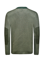 Strickjacke mit Lodenpatches - Miniatur 2