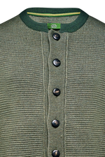Strickjacke mit Lodenpatches - Miniatur 3