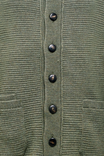 Strickjacke mit Lodenpatches - Miniatur 4