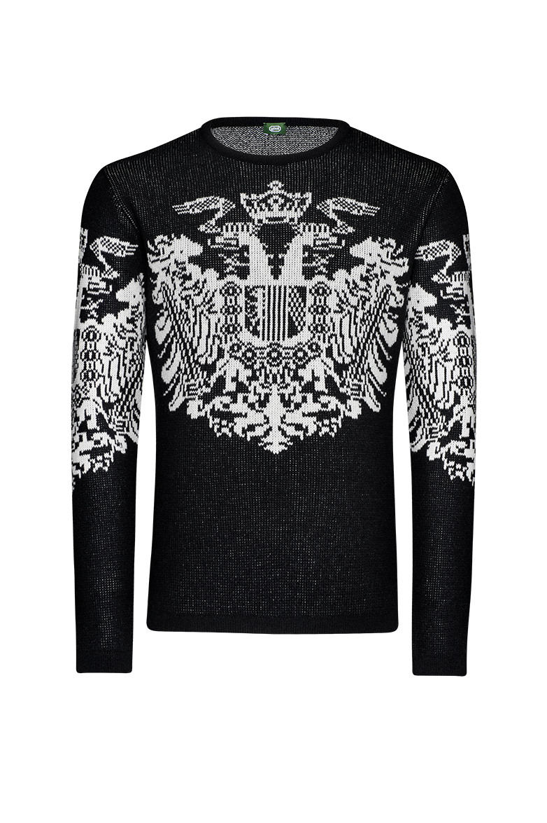 Strickpullover mit Doppeladler - Bild 1