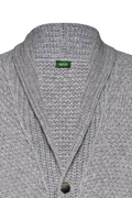 Strickjacke mit Schalkragen - Miniatur 3
