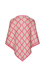 Dreieckstuch mit Strickjacquard - Miniatur 2