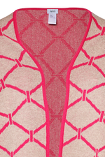 Dreieckstuch mit Strickjacquard - Miniatur 3
