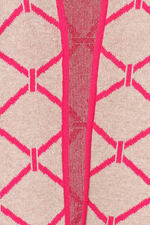 Dreieckstuch mit Strickjacquard - Miniatur 4