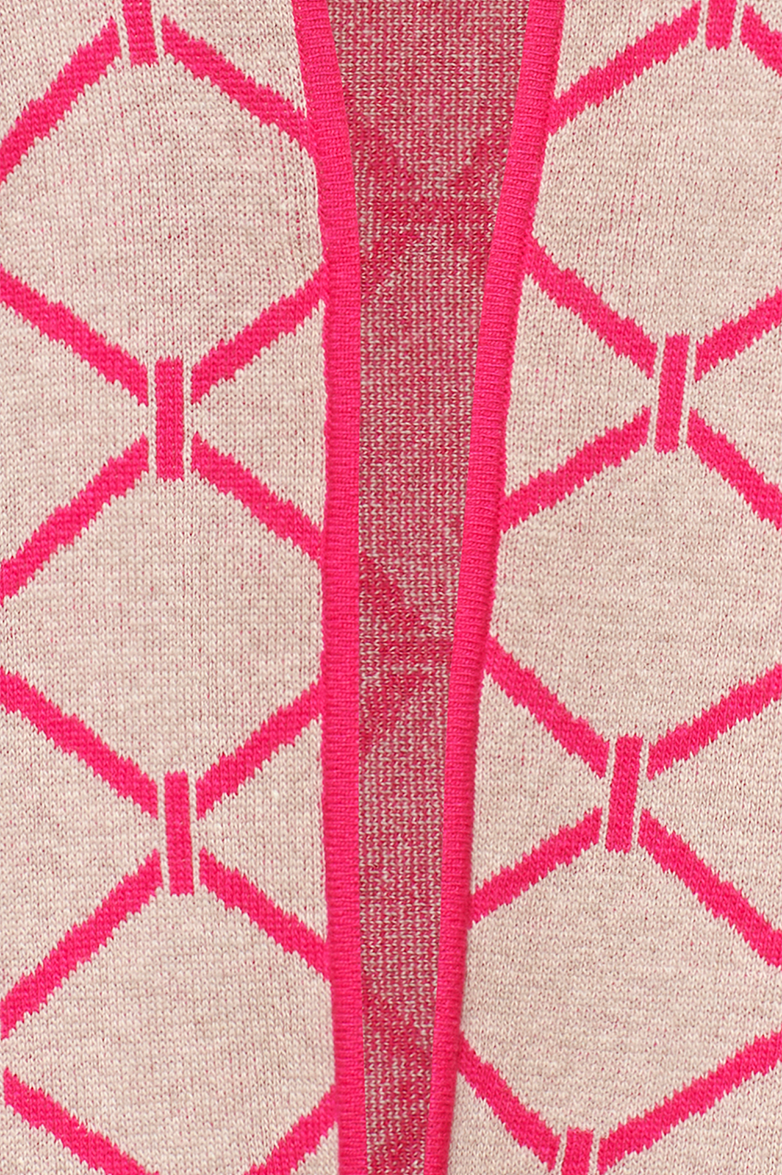 Dreieckstuch mit Strickjacquard - Bild 4