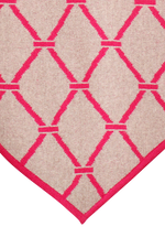 Dreieckstuch mit Strickjacquard - Miniatur 6