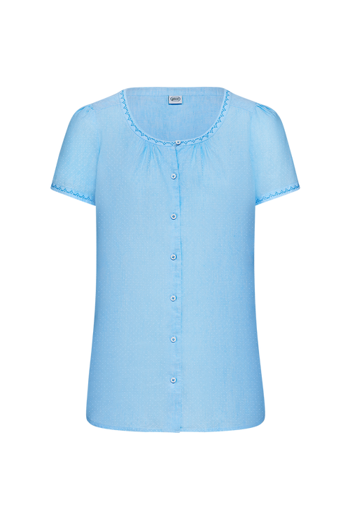 Bluse mit echtem Kreuzstich