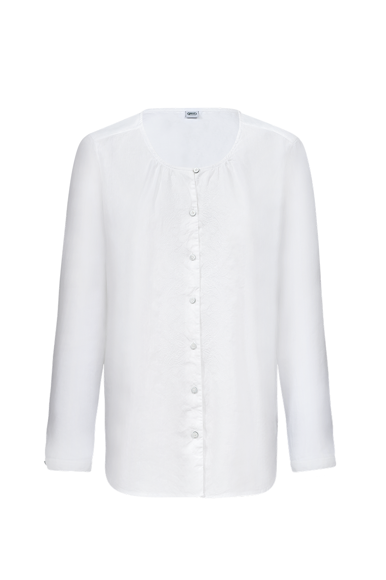 Bluse mit Paisley-Stickerei - Bild 1