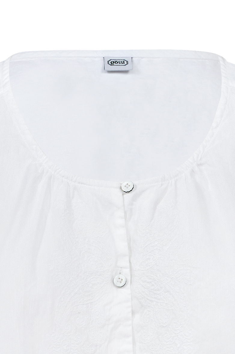 Bluse mit Paisley-Stickerei - Bild 3