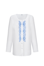 Bluse mit Paisley-Stickerei - Miniatur 7