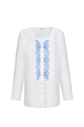 Bluse mit Paisley-Stickerei - Miniatur 7