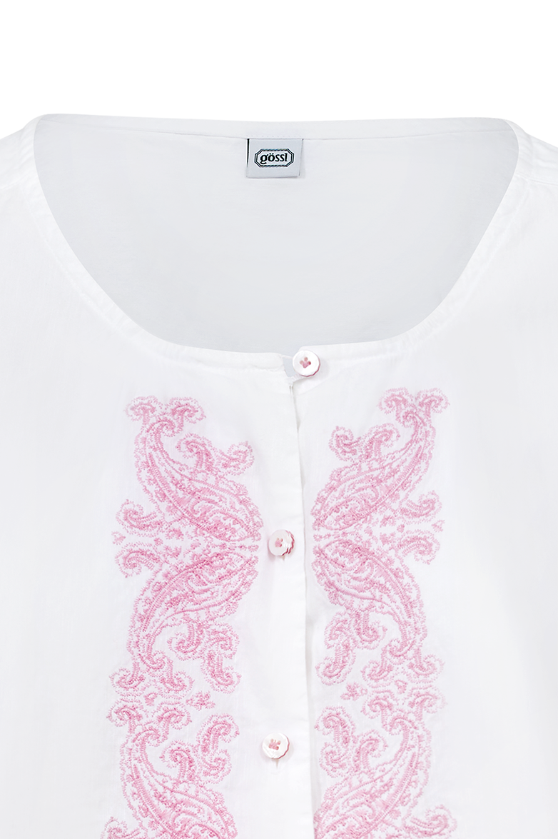 Bluse mit Paisley-Stickerei - Bild 15