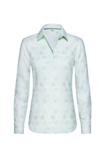 Bluse mit hand gedruckten Modeln - Miniatur 1