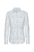 Bluse mit hand gedruckten Modeln - Miniatur 7