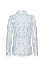 Bluse mit hand gedruckten Modeln - Miniatur 8