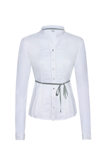 Biesenbluse mit Jersey - Miniatur 1