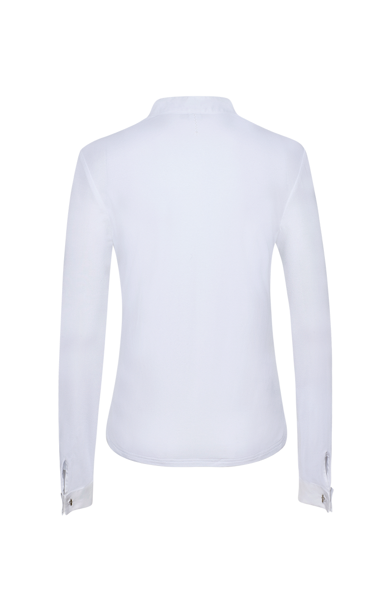 Biesenbluse mit Jersey - Bild 2