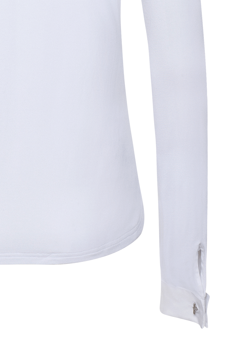 Biesenbluse mit Jersey - Bild 5